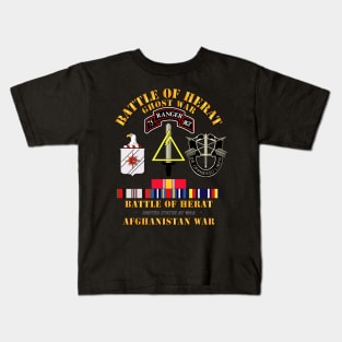 Battle of Herat - Afghanistan - 2001 Kids T-Shirt